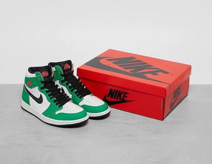 【スニダンで購入可】NIKE AIR JORDAN 1 HIGH OG LUCKY GREEN/WHITE-SAIL-BLACK  抽選/定価/販売店舗まとめ 5枚目