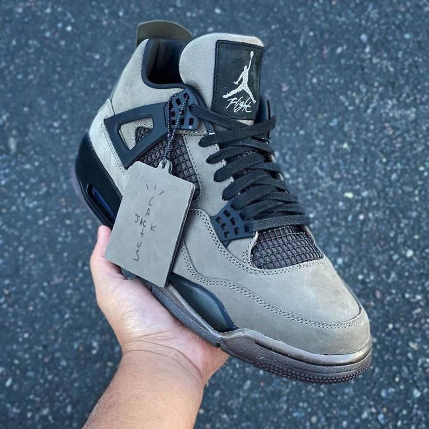 【リーク】TRAVIS SCOTT × NIKE AIR JORDAN 4 "OLIVE" 抽選/定価/販売店舗まとめ