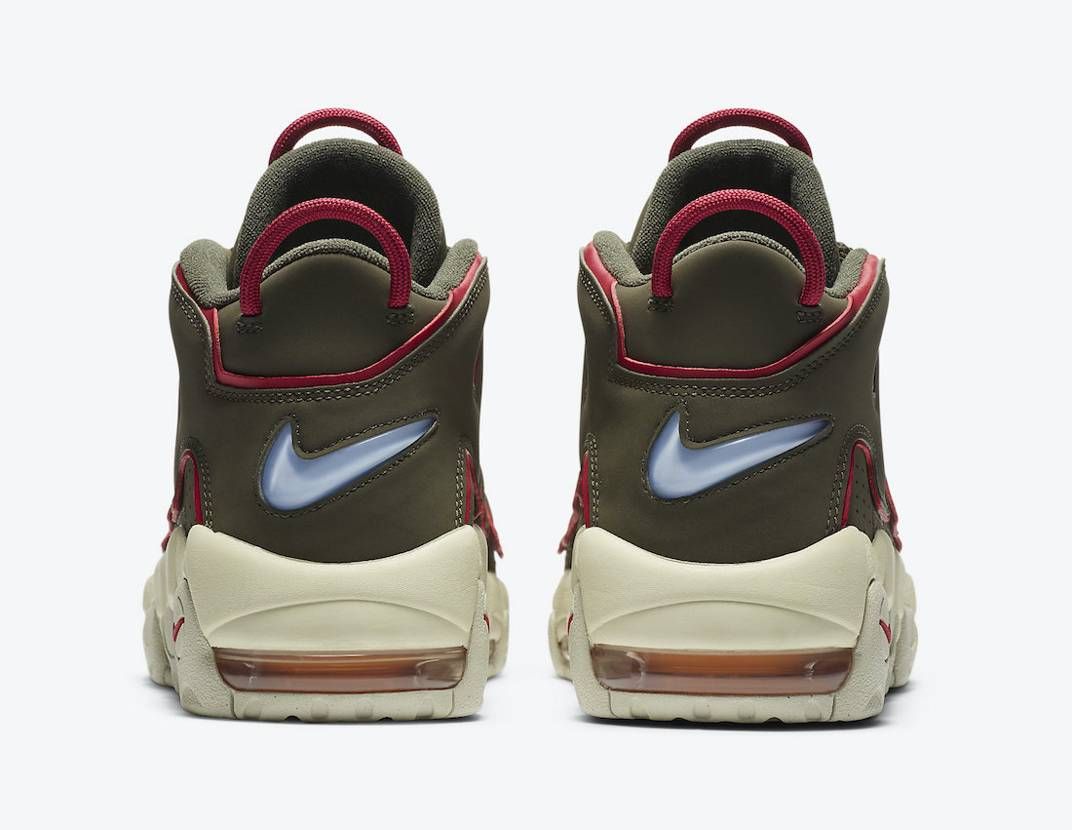 【新色登場】NIKE AIR MORE UPTEMPO ”CARGO KAHKI” 抽選/定価/販売店舗まとめ 4枚目