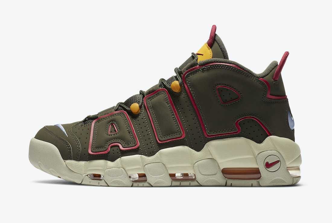 【新色登場】NIKE AIR MORE UPTEMPO ”CARGO KAHKI” 抽選/定価/販売店舗まとめ 2枚目