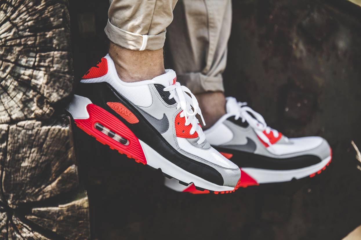 【スニダンで購入可】NIKE AIR MAX 90 OG "INFRARED" 抽選/定価/販売店舗まとめ 2枚目