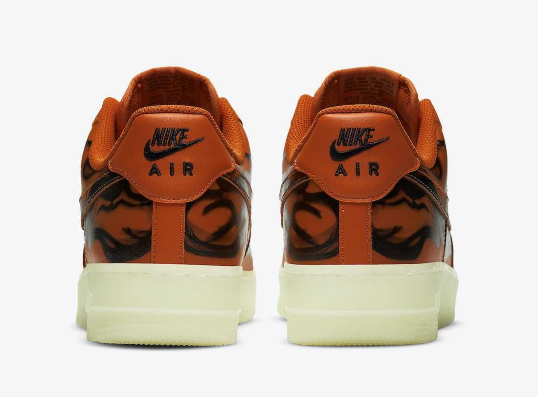 【スニダンで購入可】NIKE AIR FORCE 1 "ORANGE SKELTON" 抽選/定価/販売店舗まとめ 8枚目