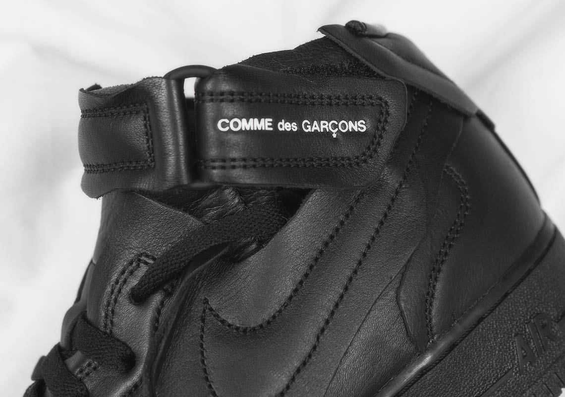 【スニダンで購入可】10/31発売 COMME des GARCONS × NIKE AIR FORCE 1 MID  抽選/定価/販売店舗まとめ 10枚目