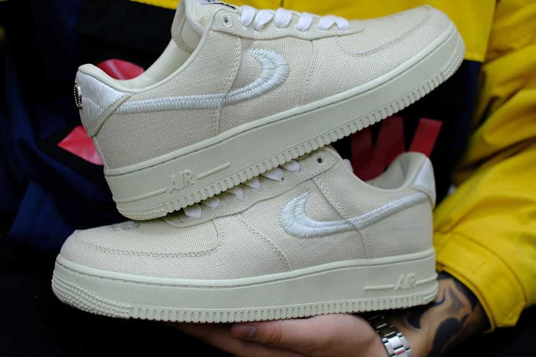 【スニダンで購入可】STUSSY × NIKE AIR FORCE 1 LOW 2COLORS 抽選/定価/販売店舗まとめ 28枚目
