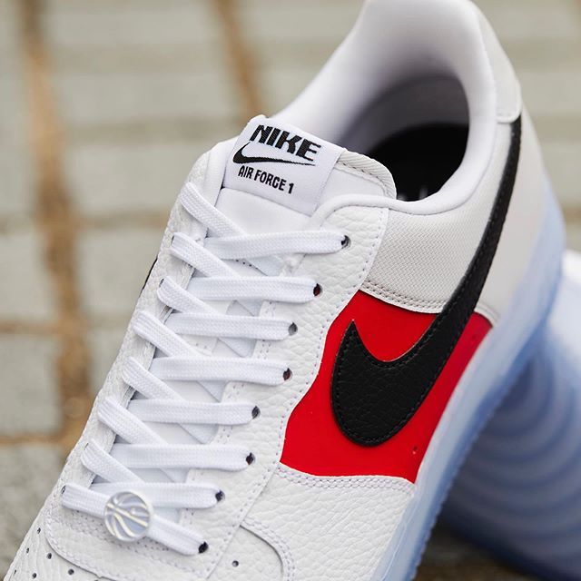 【スニダンで購入可】NIKE AIR FORCE 1 ’07 LV8 EMB "WHITE/RED" 抽選/定価/販売店舗まとめ 3枚目
