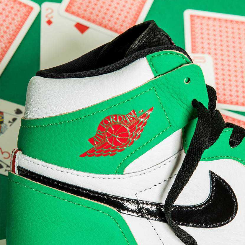【スニダンで購入可】NIKE AIR JORDAN 1 HIGH OG LUCKY GREEN/WHITE-SAIL-BLACK  抽選/定価/販売店舗まとめ 4枚目