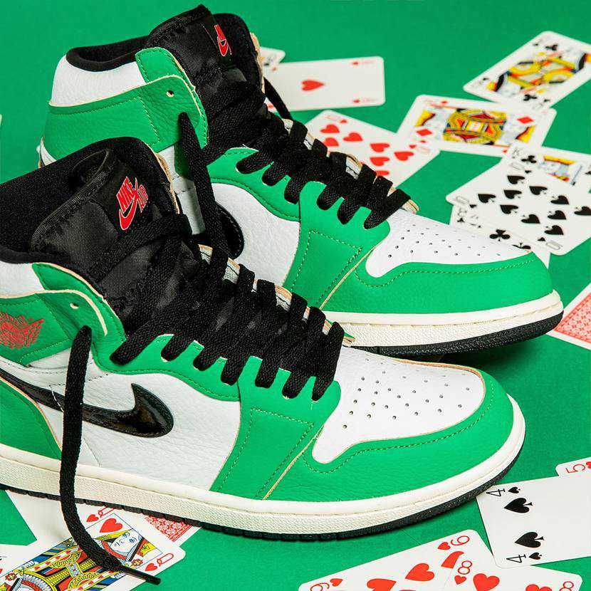 【スニダンで購入可】NIKE AIR JORDAN 1 HIGH OG LUCKY GREEN/WHITE-SAIL-BLACK  抽選/定価/販売店舗まとめ 2枚目