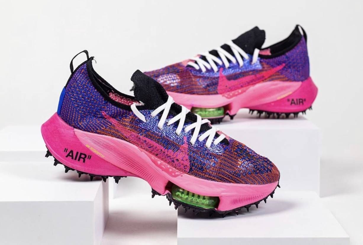 【2020年秋発売】OFF-WHITE × NIKE AIR ZOOM TEMPO NEXT% 3COLORS 抽選/定価/販売店舗まとめ 3枚目