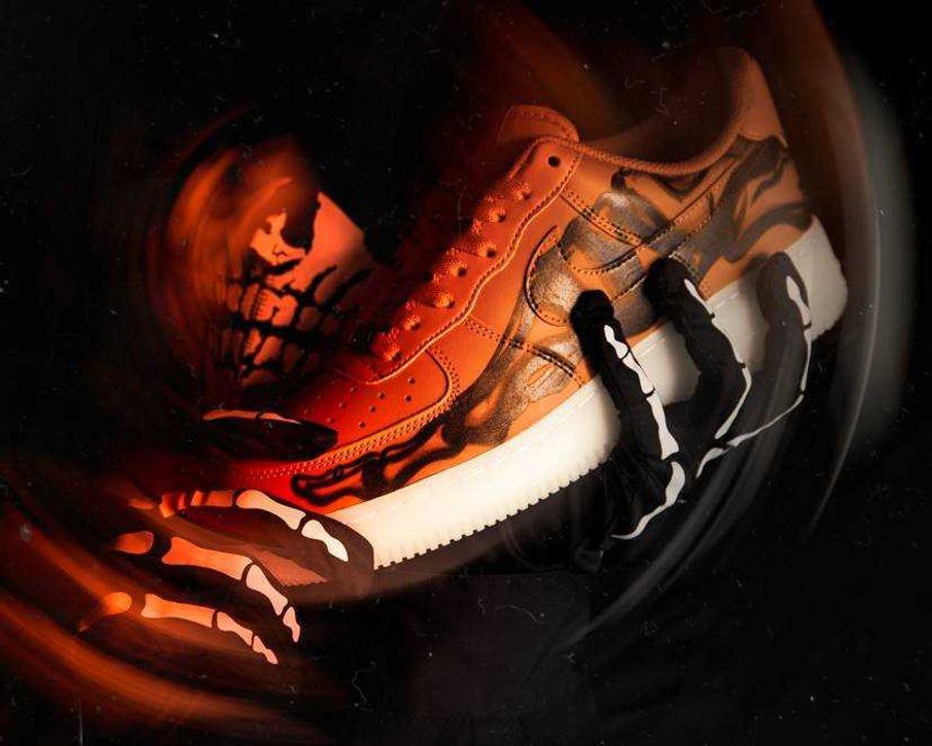 【スニダンで購入可】NIKE AIR FORCE 1 "ORANGE SKELTON" 抽選/定価/販売店舗まとめ
