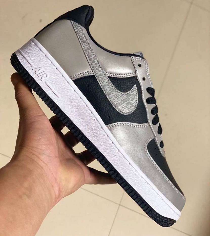 【スニダンで購入可】NIKE AIR FORCE 1 "SILVER SNAKE" 抽選/定価/販売店舗まとめ 13枚目