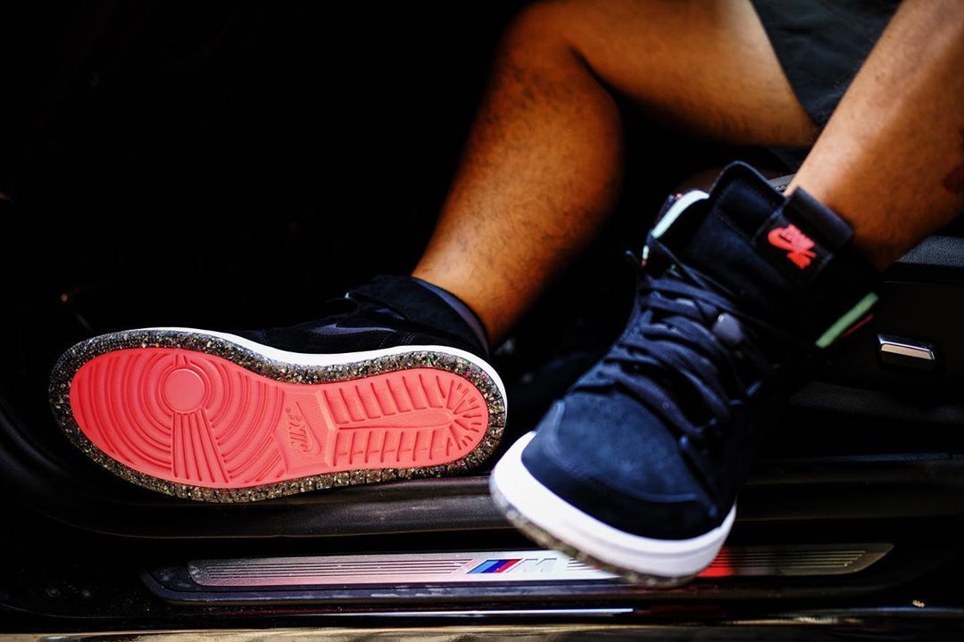 【スニダンで購入可】NIKE AIR JORDAN 1 HIGH ZOOM "COURT BLACK" 抽選/定価/販売店舗まとめ 2枚目