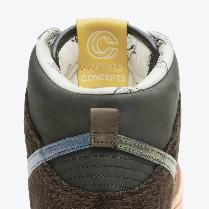 【スニダンで購入可】11/29発売 CONCEPTS × NIKE SB DUNK HIGH "DUCK" 抽選/定価/販売店舗まとめ 11枚目