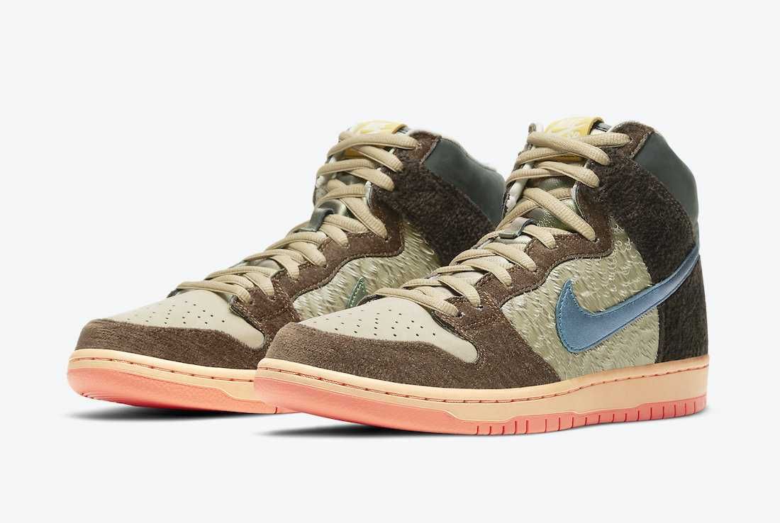 【スニダンで購入可】11/29発売 CONCEPTS × NIKE SB DUNK HIGH "DUCK" 抽選/定価/販売店舗まとめ 2枚目
