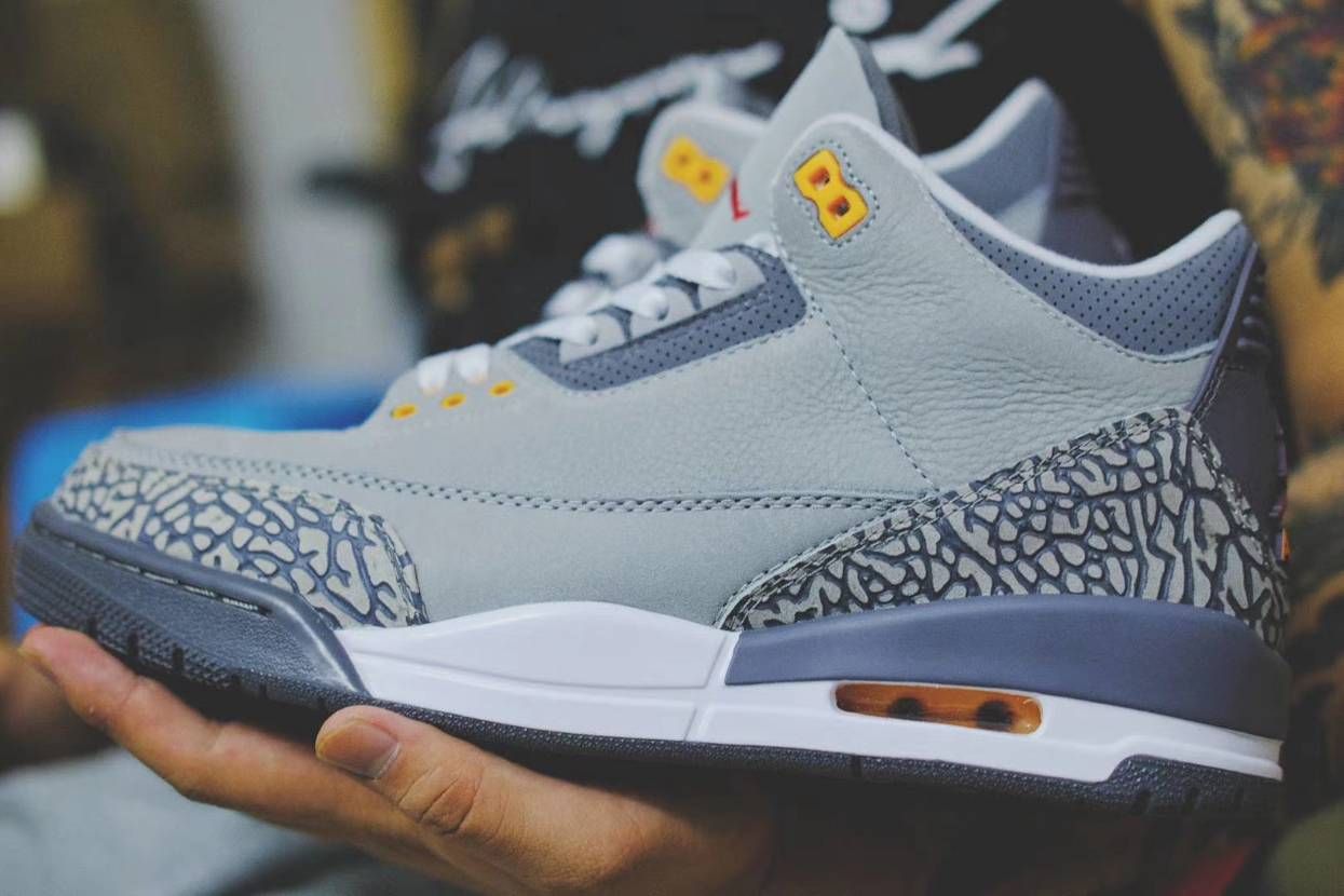【スニダンで購入可】2/20発売 NIKE AIR JORDAN 3 "COOL GREY" 抽選/定価/販売店舗まとめ 6枚目