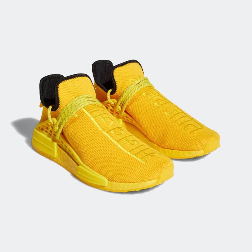 【スニダンで購入可】PHARRELL WILLIAMS × ADIDAS NMD HU "BOLD GOLD" 抽選/定価/販売店舗まとめ 2枚目