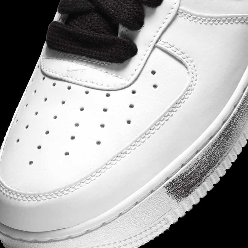 【スニダンで購入可】PEACEMINUSONE × NIKE AIR FORCE 1 "PARA NOISE WHITE/BLACK" 抽選/定価/販売店舗まとめ 8枚目