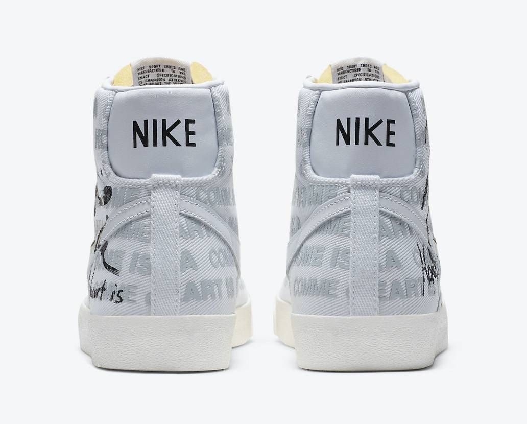 【スニダンで購入可】11/28・12/5発売 NAOMI OSAKA × COMME DES GARCONS HOMME × NIKE BLAZER MID VNTG '77 抽選/定価/販売店舗まとめ 6枚目