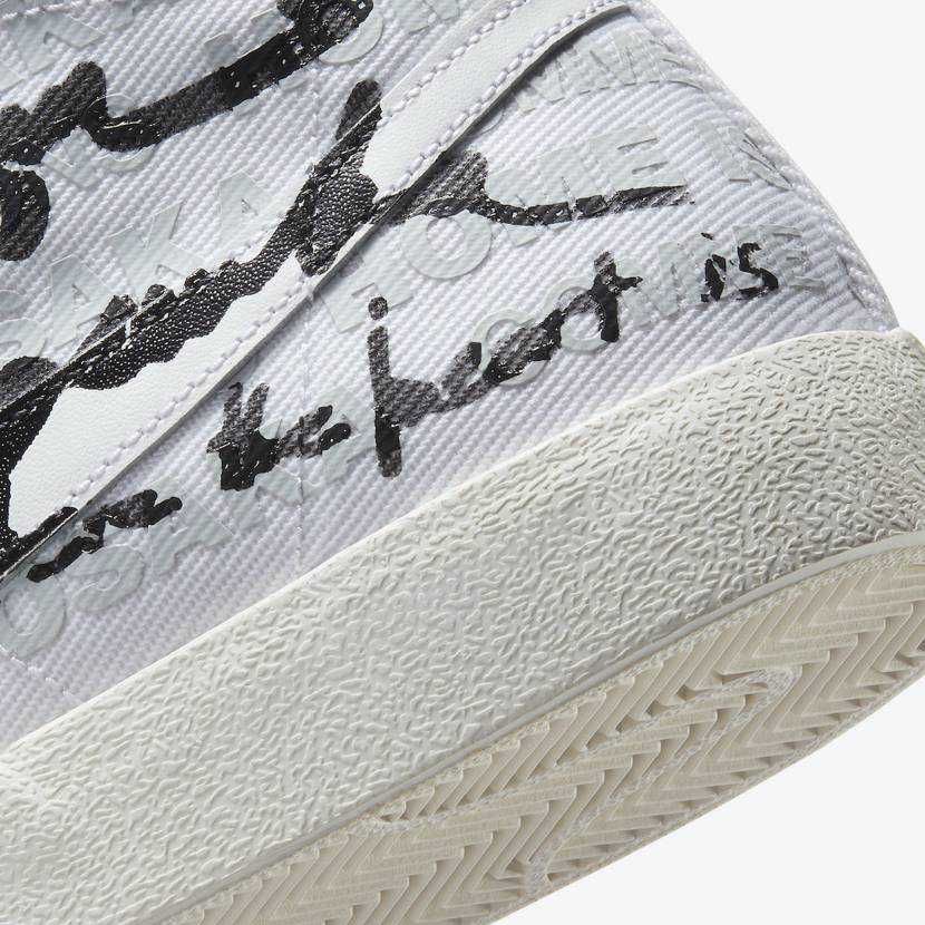 【スニダンで購入可】11/28・12/5発売 NAOMI OSAKA × COMME DES GARCONS HOMME × NIKE BLAZER MID VNTG '77 抽選/定価/販売店舗まとめ 8枚目