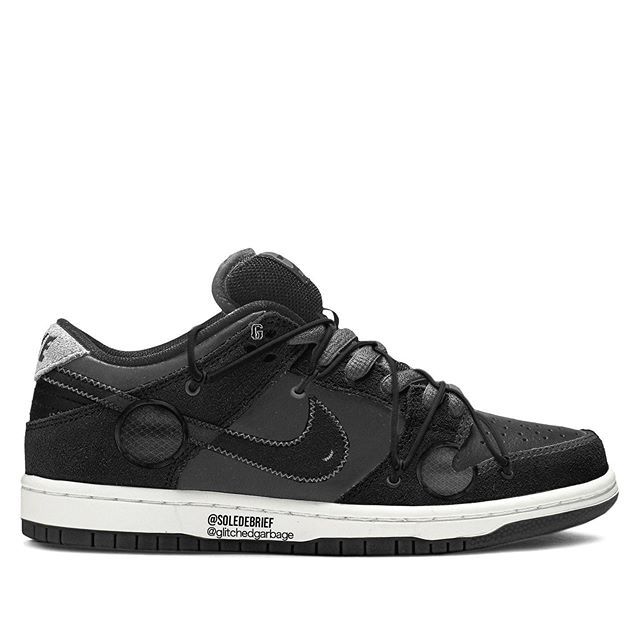 【リーク】OFF-WHITE × NIKE DUNK LOW "BLACK" 抽選/定価/販売店舗まとめ 6枚目