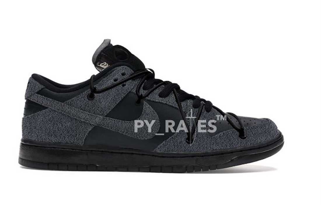 【リーク】OFF-WHITE × NIKE DUNK LOW "BLACK" 抽選/定価/販売店舗まとめ 5枚目