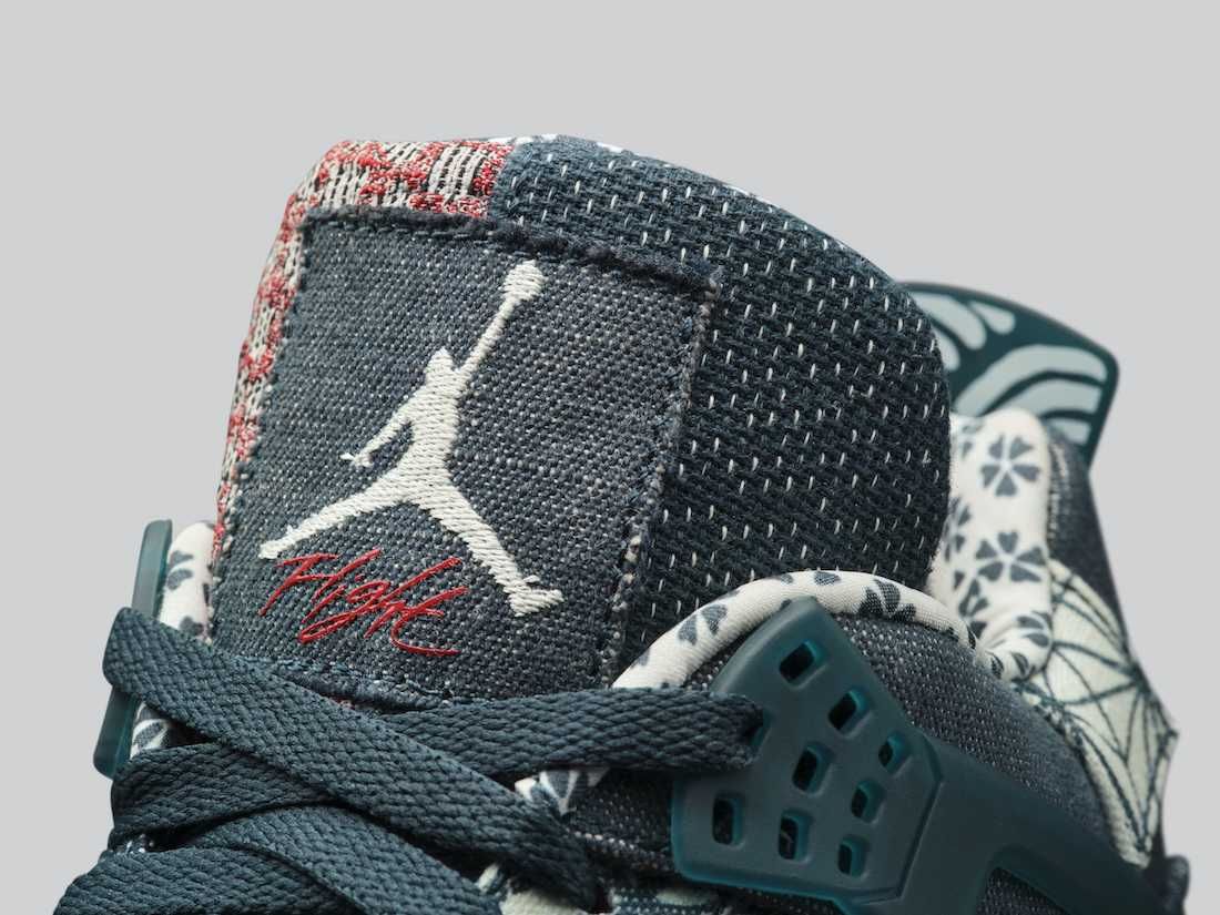 【販売リンクあり】12/1発売 NIKE AIR JORDAN 4 SE "SASHIKO" 抽選/定価/販売店舗まとめ 4枚目
