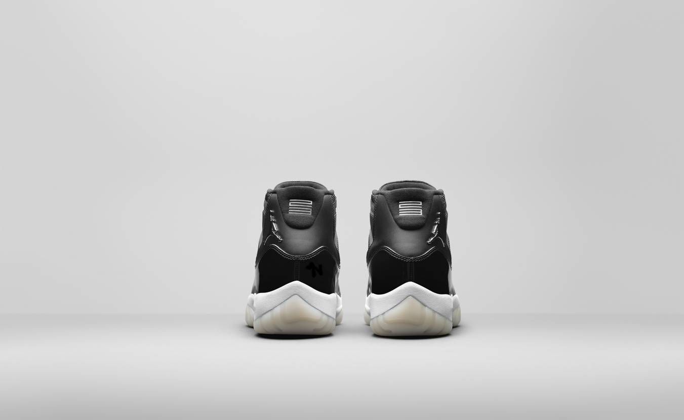 【スニダンで購入可】NIKE AIR JORDAN 11 "JUBILEE(BLACK CLEAR)" 抽選/定価/販売店舗まとめ 6枚目