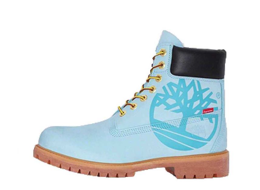 Ice blue timberlands hotsell