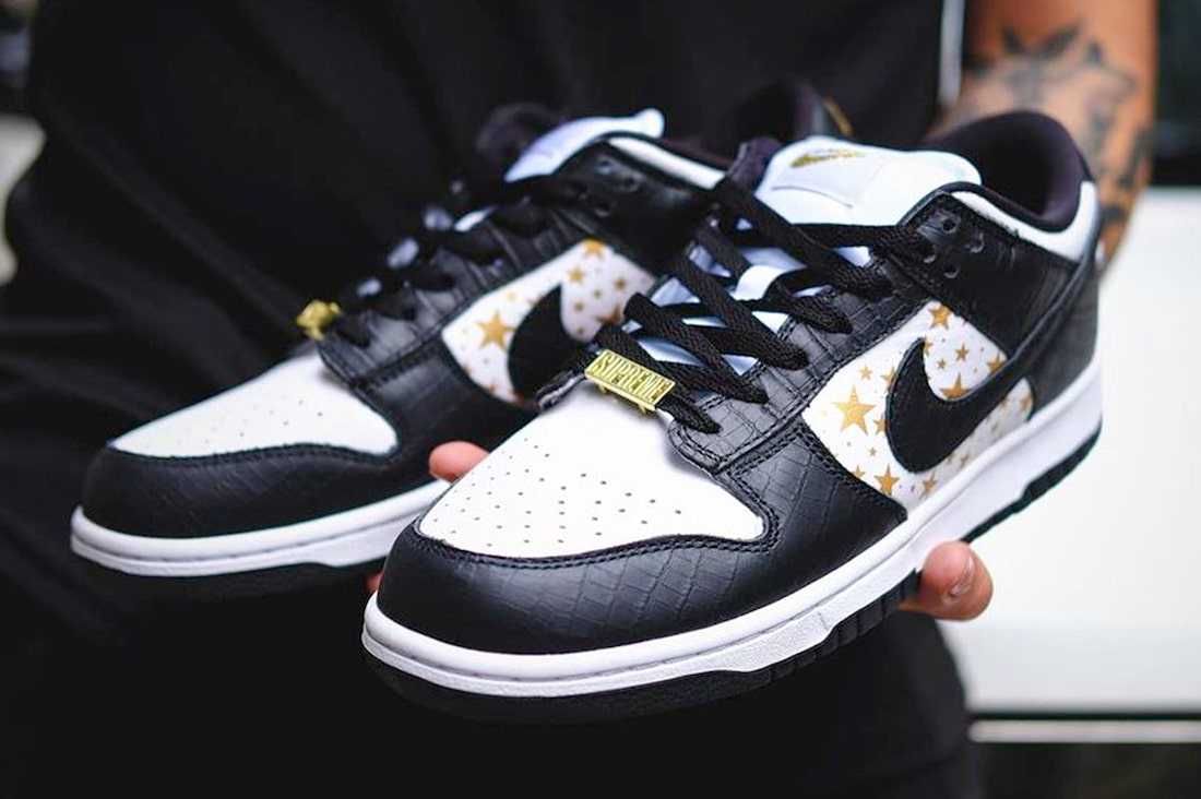 【スニダンで購入可】3/6発売 Supreme × Nike SB Dunk Low OG QS "Gold Stars" 4colors 抽選/定価/販売店舗まとめ 91枚目