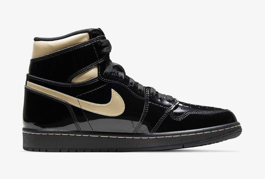 【スニダンで購入可】NIKE AIR JORDAN1 HIGH OG "BLACK/BLACK-METALLIC-GOLD" 抽選/定価/販売店舗まとめ 5枚目
