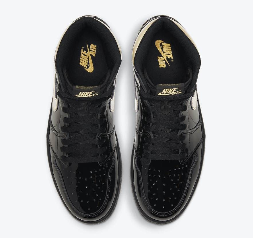 【スニダンで購入可】NIKE AIR JORDAN1 HIGH OG "BLACK/BLACK-METALLIC-GOLD" 抽選/定価/販売店舗まとめ 6枚目
