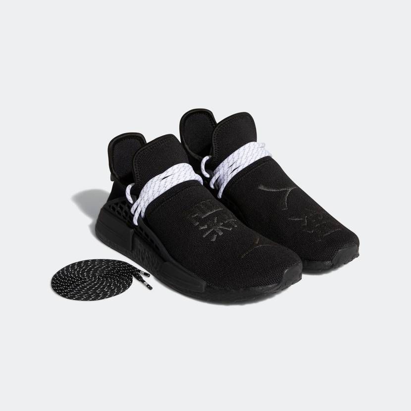【スニダンで購入可】PHARRELL WILLIAMS × ADIDAS NMD HU "CORE BLACK" 抽選/定価/販売店舗まとめ 2枚目