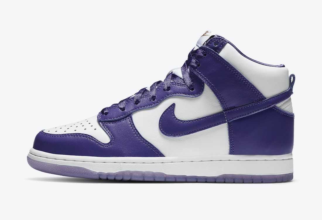 【スニダンで購入可】NIKE DUNK HIGH WMNS "VARSITY PURPLE" 抽選/定価/販売店舗まとめ 4枚目