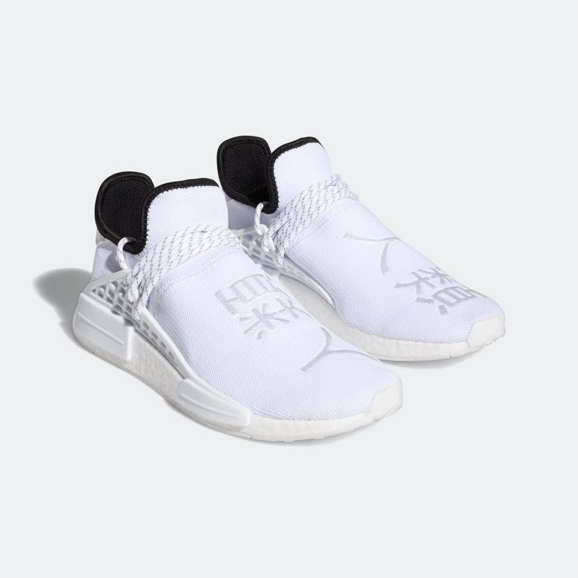 【スニダンで購入可】PHARRELL WILLIAMS × ADIDAS NMD HU "CORE WHITE" 抽選/定価/販売店舗まとめ 2枚目