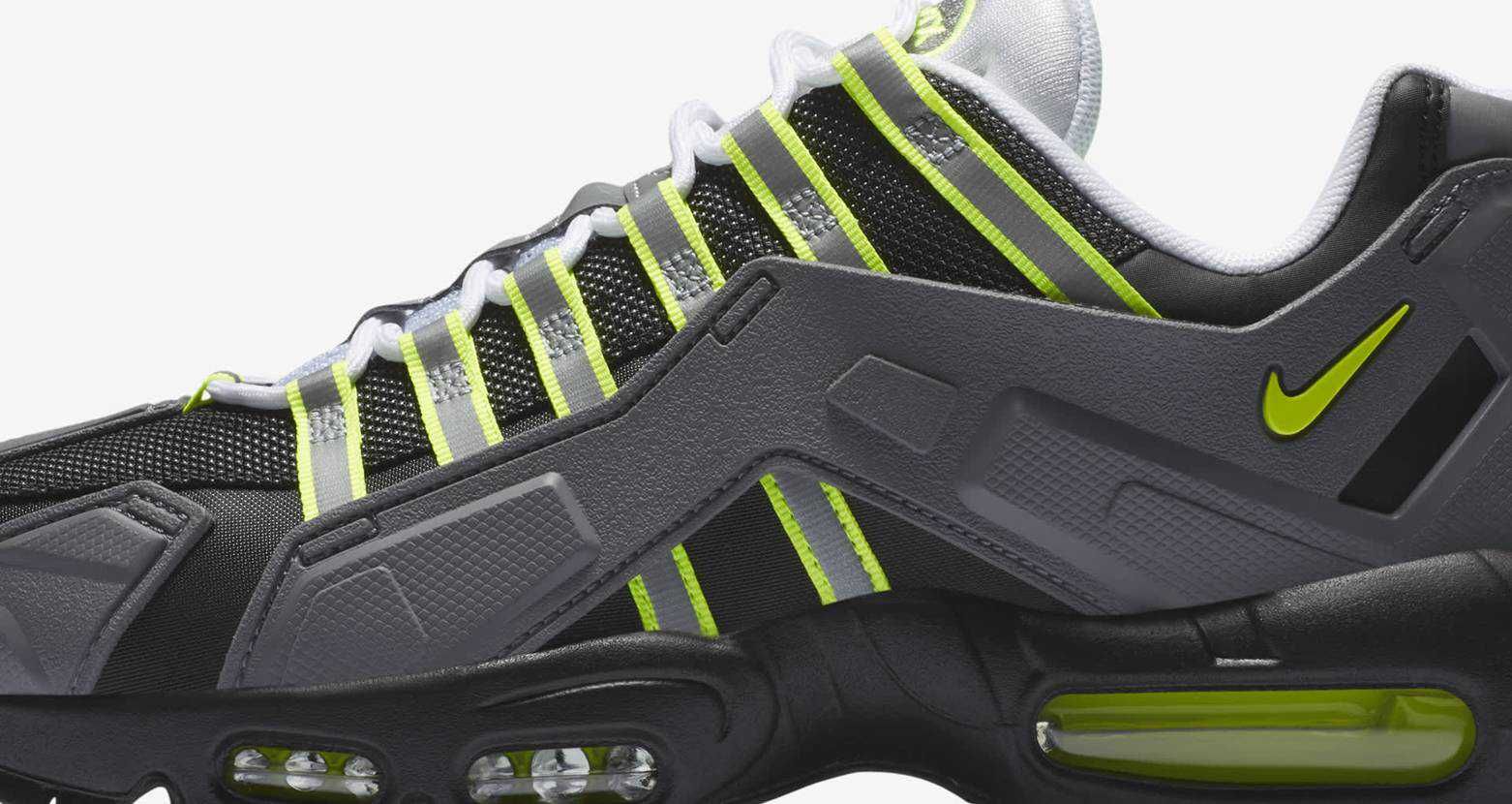【スニダンで購入可】NIKE AIR MAX 95 NDSTRKT "NEON YELLOW" 抽選/定価/販売店舗まとめ 8枚目