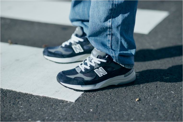 【スニダンで購入可】NEW BALANCE M992 GG "NAVY" 抽選/定価/販売店舗まとめ 3枚目
