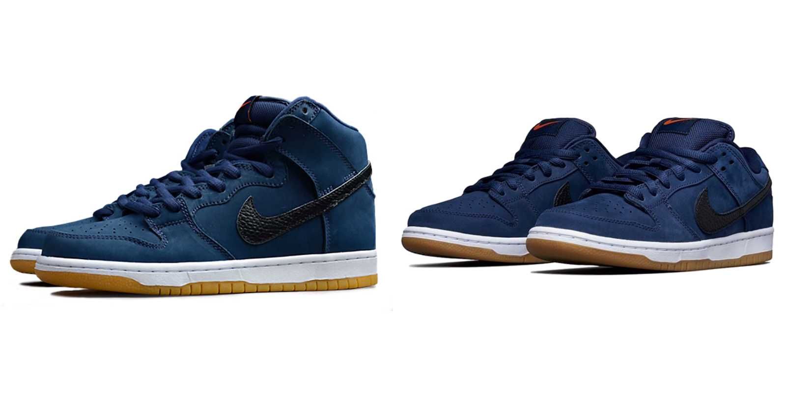 【スニダンで購入可】NIKE SB ORANGE LABEL "OBSIDIAN/BLACK-LIGHT GUM BROWN" 3TYPE 抽選/定価/販売店舗まとめ 5枚目