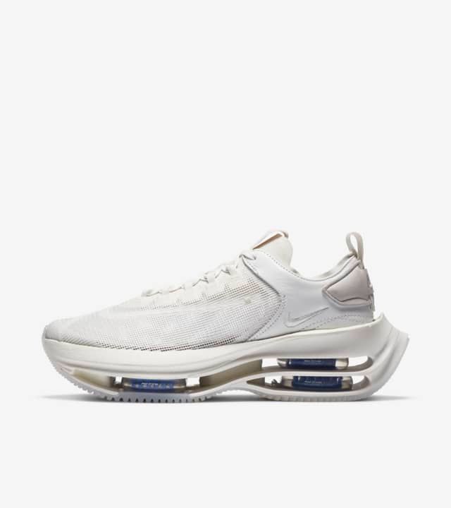 【スニダンで購入可】NIKE WMNS ZOOM DOUBLE STACKED "SUMMIT WHITE" 抽選/定価/販売店舗まとめ 2枚目