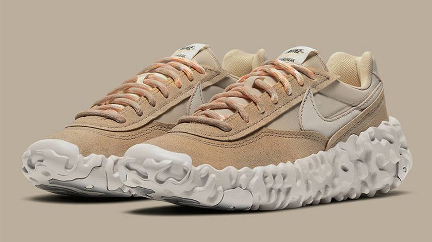 【スニダンで購入可】NIKE OVERBREAK SP "BEIGE/GRAY" 抽選/定価/販売店舗まとめ