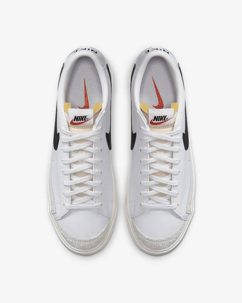【スニダンで購入可】12/4発売 NIKE BLAZER LOW 77 VINTAGE "WHITE-BLACK/SAIL" 抽選/定価/販売店舗まとめ 6枚目
