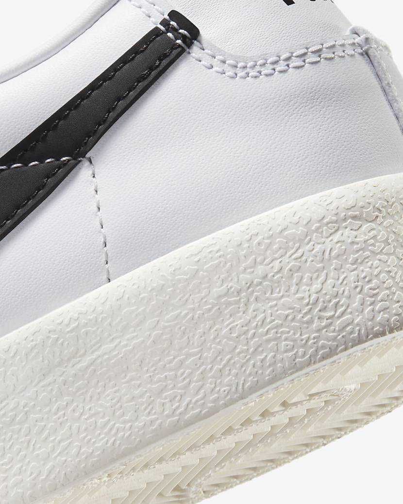【スニダンで購入可】12/4発売 NIKE BLAZER LOW 77 VINTAGE "WHITE-BLACK/SAIL" 抽選/定価/販売店舗まとめ 9枚目