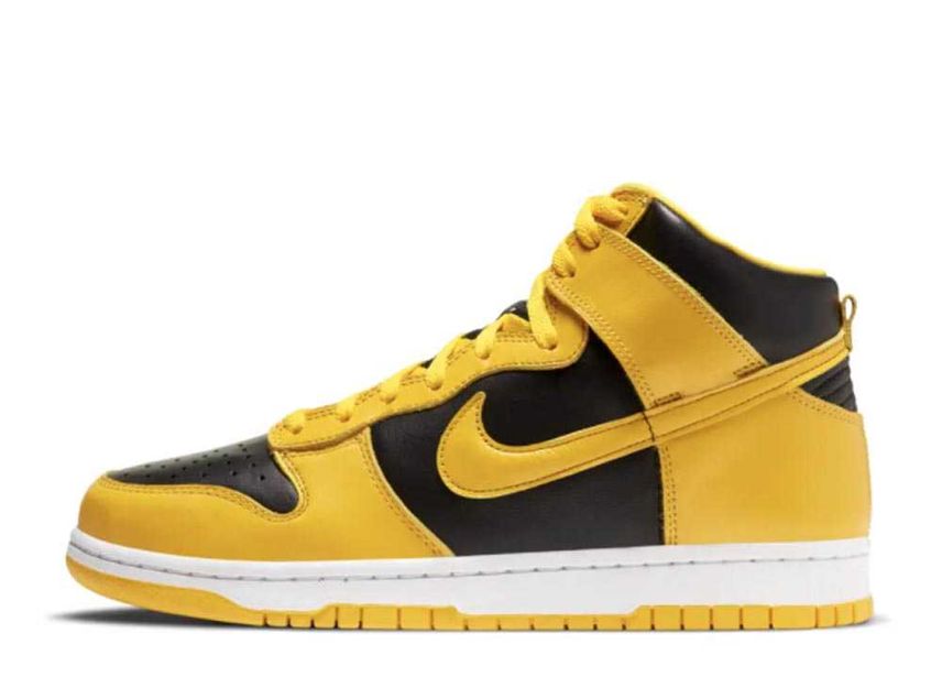 NIKE DUNK HIGH BLACK/VARSITY MAIZE26.5cm