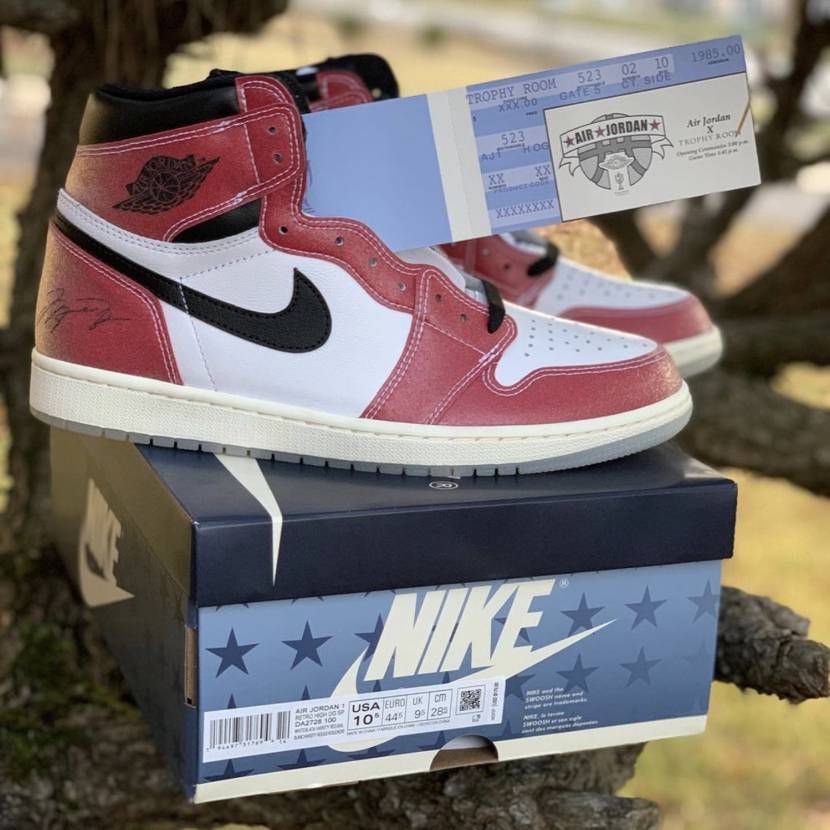 【スニダンで購入可】2/11発売 TROPHY ROOM × NIKE AIR JORDAN 1 "CHICAGO " 抽選/定価/販売店舗まとめ 29枚目