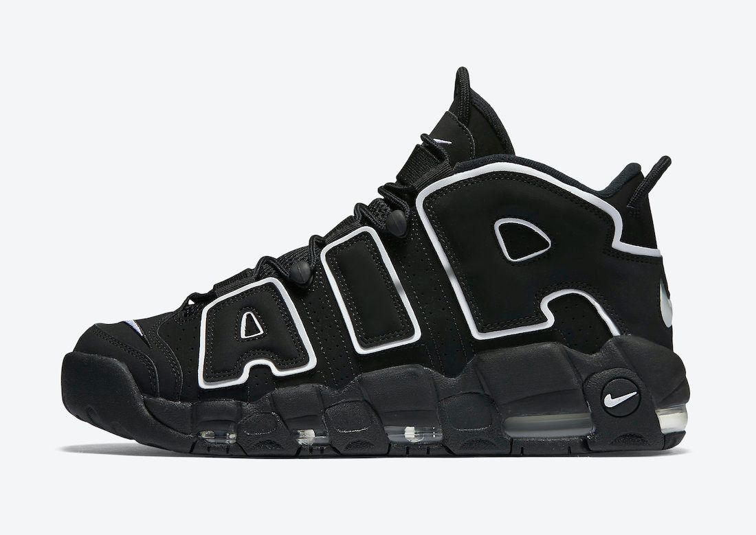 【スニダンで購入可】NIKE AIR MORE UPTEMPO OG "BLACK/WHITE-BLACK" 抽選/定価/販売店舗まとめ 4枚目
