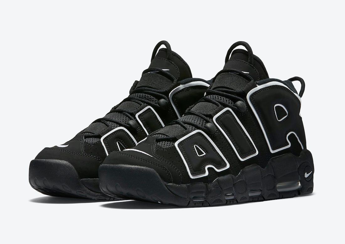 【スニダンで購入可】NIKE AIR MORE UPTEMPO OG "BLACK/WHITE-BLACK" 抽選/定価/販売店舗まとめ 3枚目