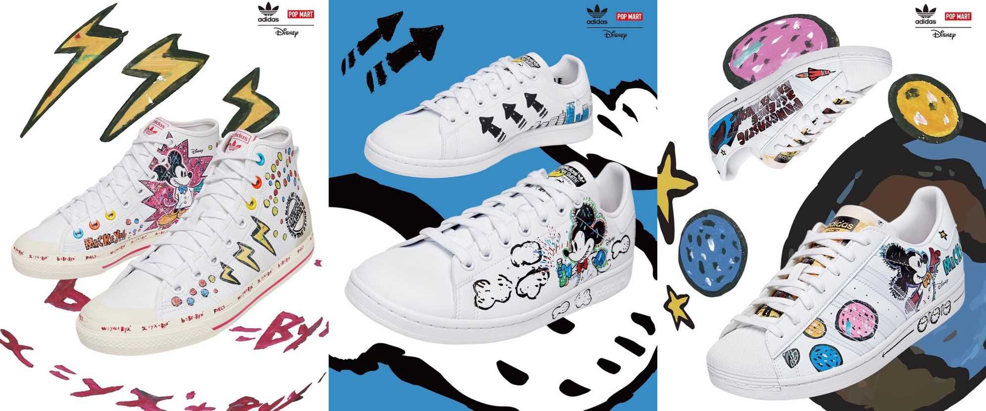 【スニダンで購入可】MICKEY MOUSE × ADIDAS ORIGINALS 3TYPE 抽選/定価/販売店舗まとめ 2枚目