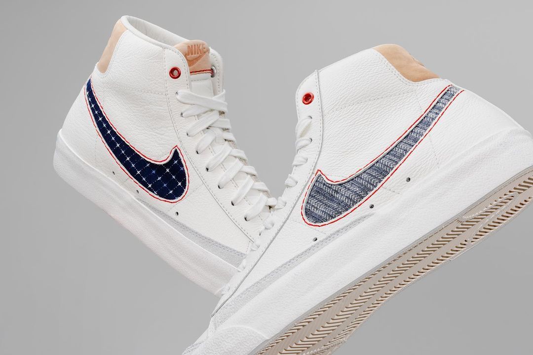 【スニダンで購入可】12/19発売 DENHAM × NIKE BLAZER MID  抽選/定価/販売店舗まとめ 2枚目