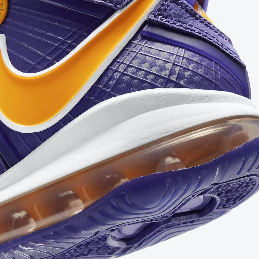 【販売リンクあり】12/30発売 NIKE LEBRON 8 "LAKERS" 抽選/定価/販売店舗まとめ 11枚目
