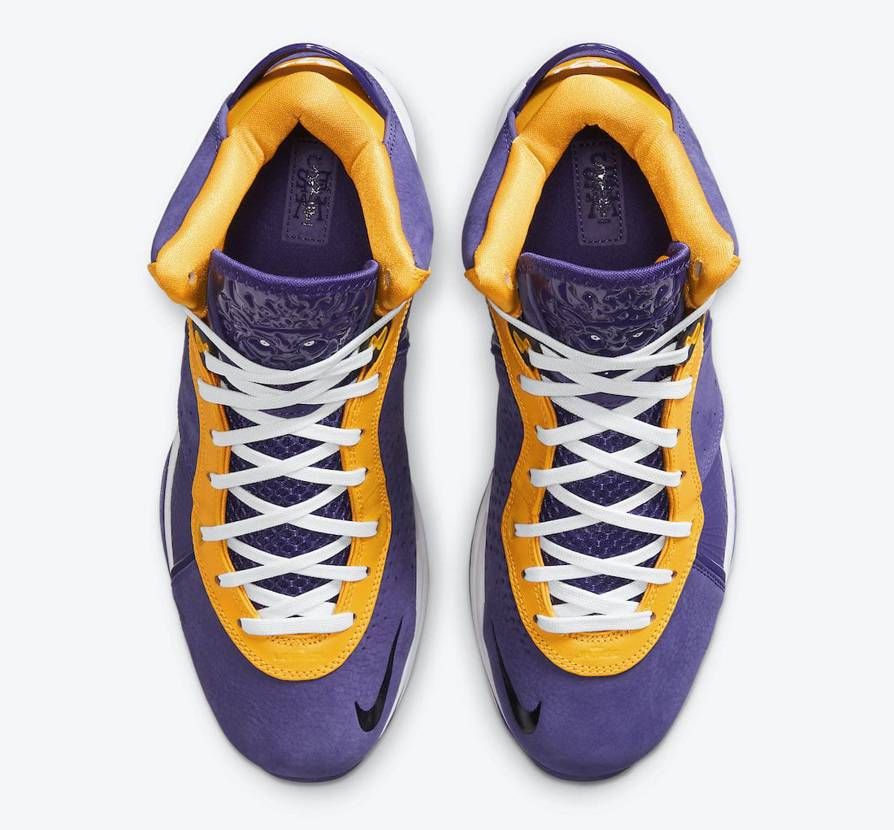【販売リンクあり】12/30発売 NIKE LEBRON 8 "LAKERS" 抽選/定価/販売店舗まとめ 9枚目