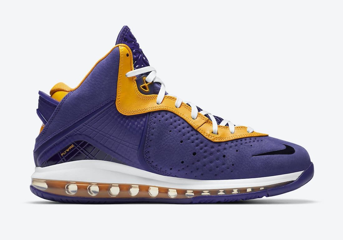 【販売リンクあり】12/30発売 NIKE LEBRON 8 "LAKERS" 抽選/定価/販売店舗まとめ 7枚目