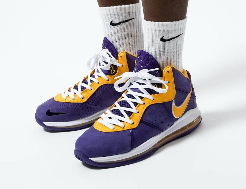 【販売リンクあり】12/30発売 NIKE LEBRON 8 "LAKERS" 抽選/定価/販売店舗まとめ